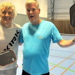 Pickleball recovery story: Anders Eriksson right used the sport to overcame an accident that hospitalized him for 7 months.