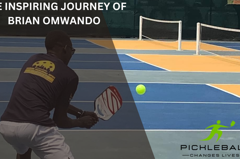 Brian Omwando Inspiring pickleball Journey