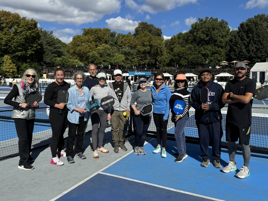 Pickleball for parkinsons players together