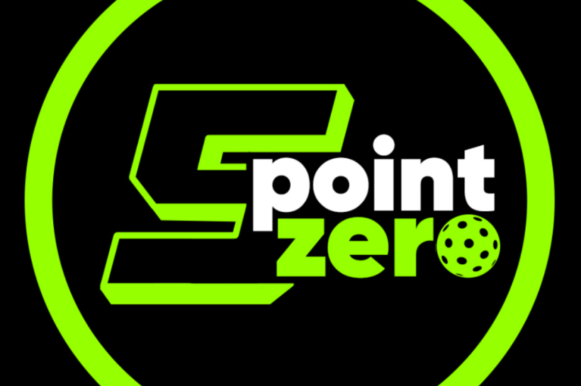 5 Point Zero pickleball energy drink logo in green