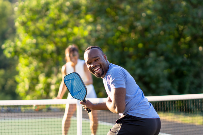 Man with Best Pickleball Paddles For Beginners